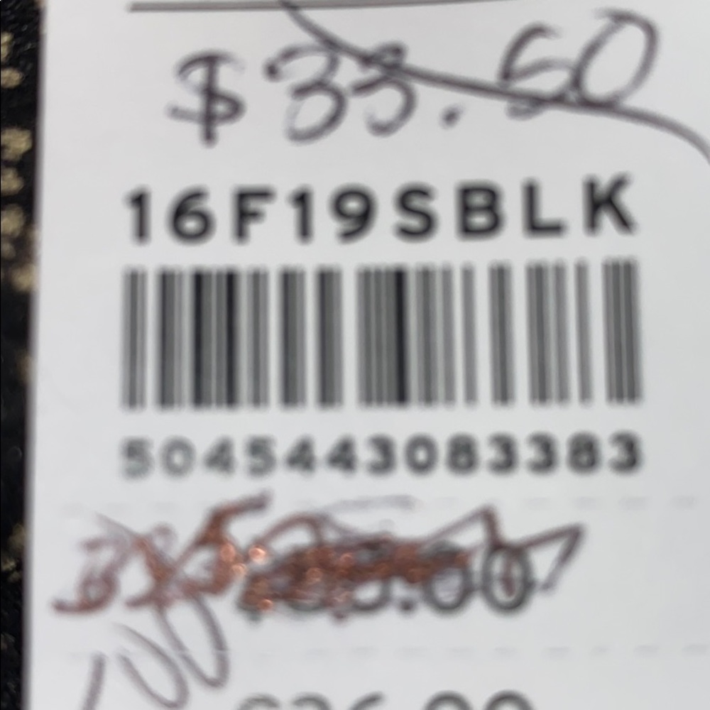 Black Vintage Style Floral Flare Pants - Picture 6 of 6